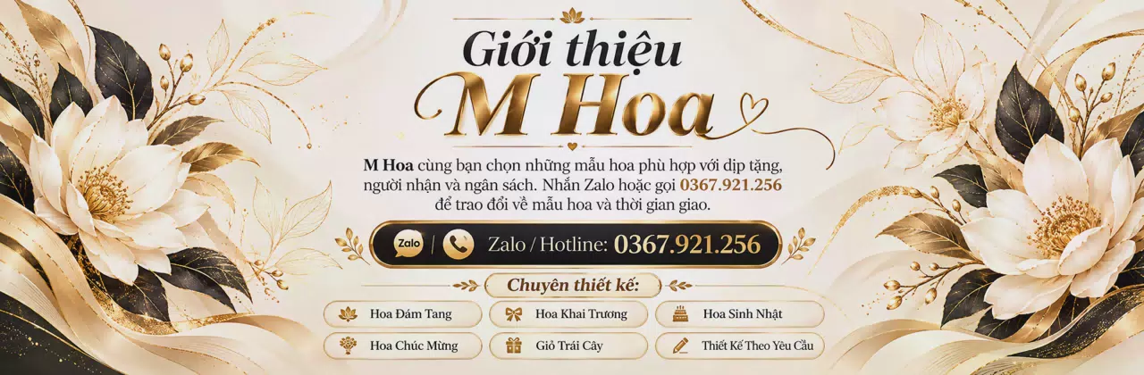 Ảnh bìa Shop hoa tươi Phường Bình Lợi Trung Hồ Chí Minh - Để lời nhắn thêm dịu dàng